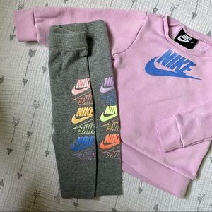 Nike sweatshirt and leggings 12 months